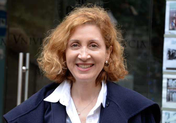 Carolina Moreno, full professor of the full professor of the Language Theory and Communication Sciences Department of the UV.